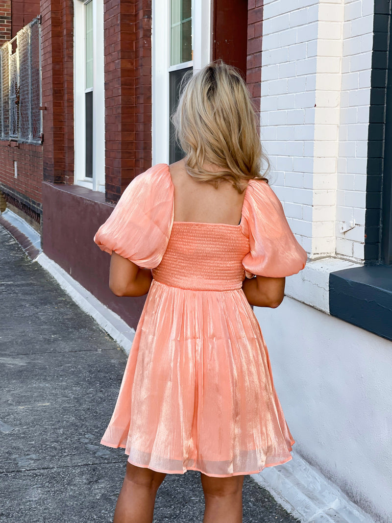 Peach Bellini Dress