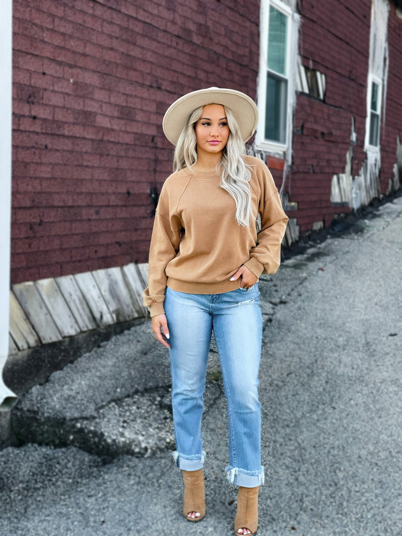 Toasted Almond Pullover